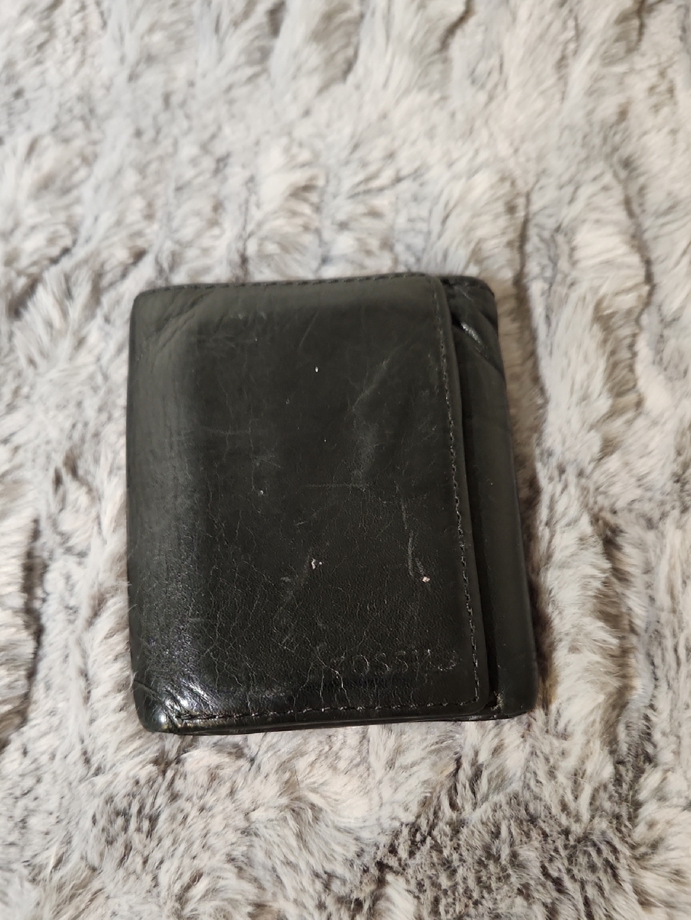 Fossil Black Leather Wallet